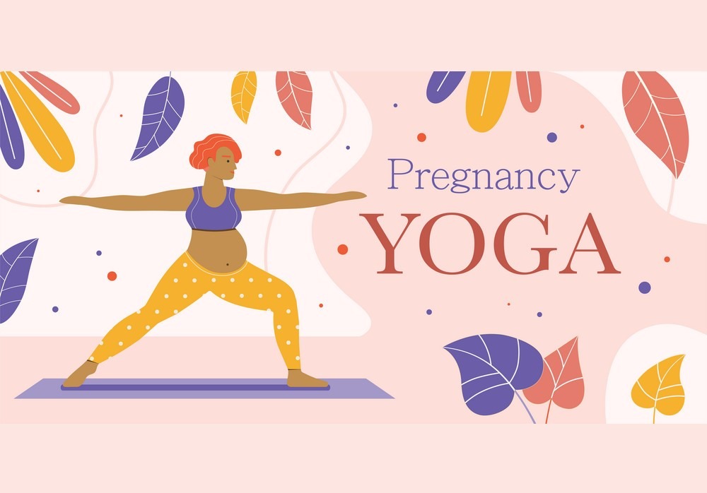 Prenatal Yoga Poses for First Trimester by My Yoga Vibe