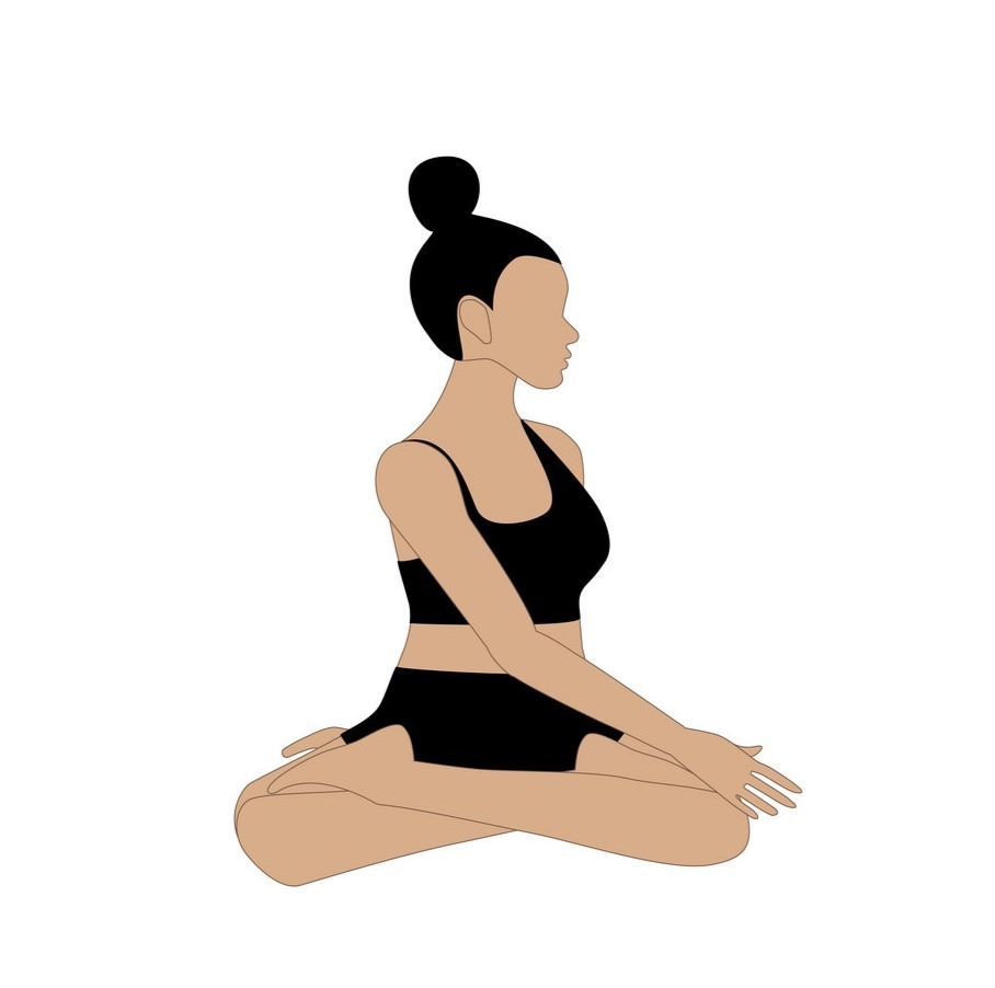 Supported Twist - Prenatal Yoga Poses for First Trimester