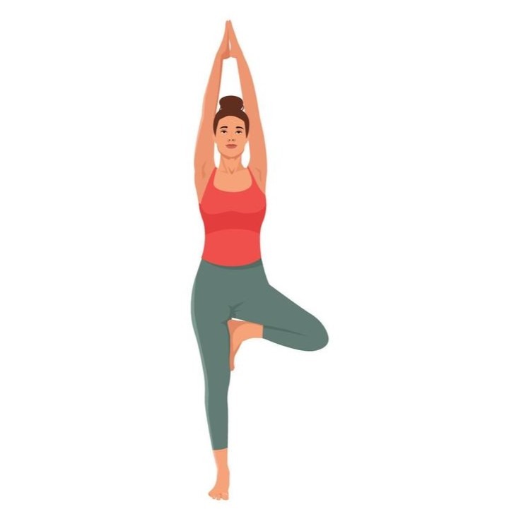 Vrikshasana - Prenatal Yoga Poses for First Trimester